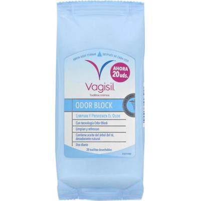 Vagisil Chusteczki Vaginesil Blokujące nieprzyjemny zapach 10 jednostek