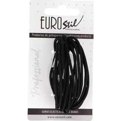 Eurostil Eleganckie czarne gumki w zestawie 1 szt