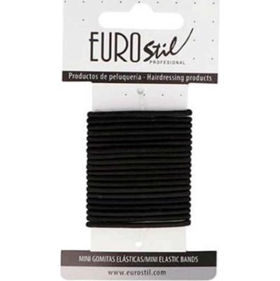 Eurostil Pudełko kartonowe Czarne gumki Mini Pack 1szt