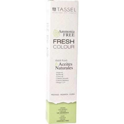 Eurostil Fresh Kolorowy krem wybielający bez amoniaku Oleo Plus 6.7 Ciemny blond brąz 1szt