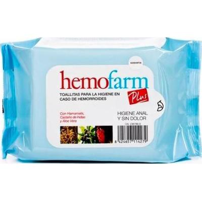 Chusteczki nawilżane Hemofarm Plus 20 saszetek