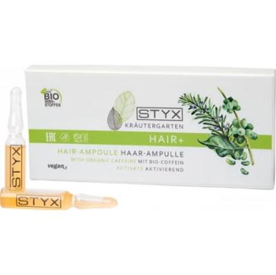 Styx Fiolki do włosów z organiczną kofeiną, 20 ml