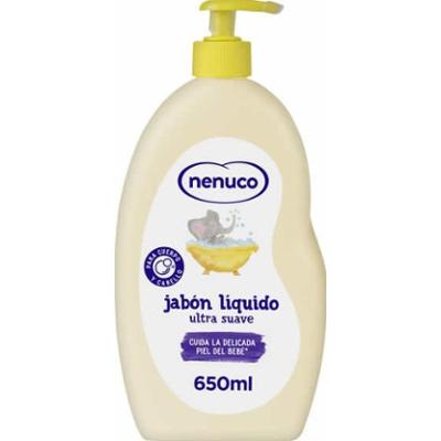 Nenuco Ultramiękkie mydło w płynie do włosów i ciała 650 ml