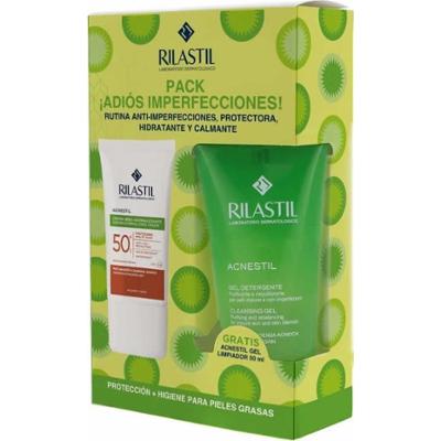 Rilastil Sun System Acnestil Spf 50+ Zestaw 2 szt