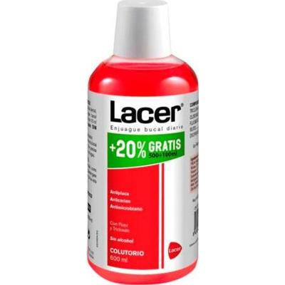 Lacer płyn do płukania jamy ustnej 500ml+100ml