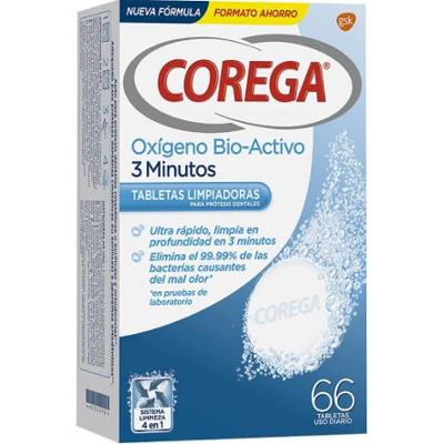 Corega Aktywny tlen 3 minuty 66 tabletek