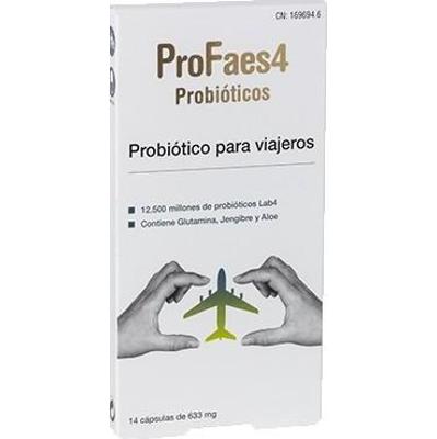 Profaes4 Probiotyk dla podróżników 14 kapsułek po 633 mg