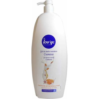 Lovyc Kremowy żel pod prysznic z mlekiem migdałowym i miodem 2000ml