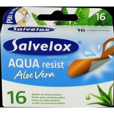 Salvelox Bandaż samoprzylepny Aqua Resist Aloe Vera 16 sztuk