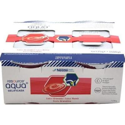 Meritene Nestlé Resource Woda żelowana z granatem 4 x 125 gr