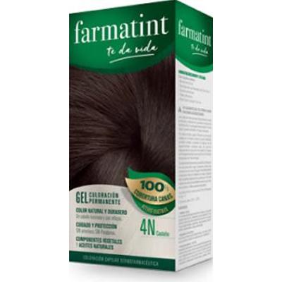 Farmatint Trwały żel koloryzujący 4n brązowy 135ml