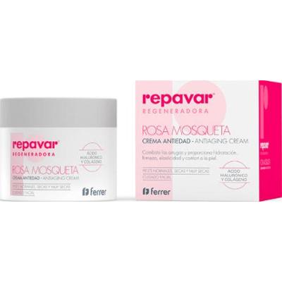 Repavar Regenerujący krem do twarzy z olejkiem z dzikiej róży 50ml