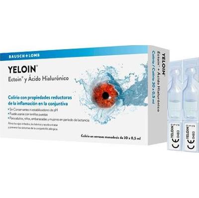 Yeloin Jednodawkowe przeciwzapalne krople do oczu 30x 0,5ml
