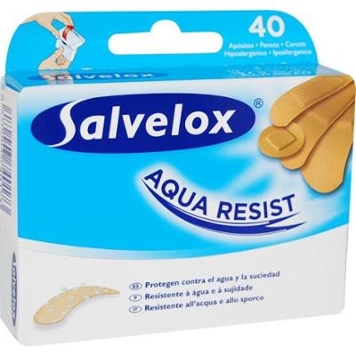 Salvelox Aqua Resist opatrunki duże 40 szt.