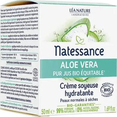 Natessance Organiczny jedwabisty krem nawilżający 50ml