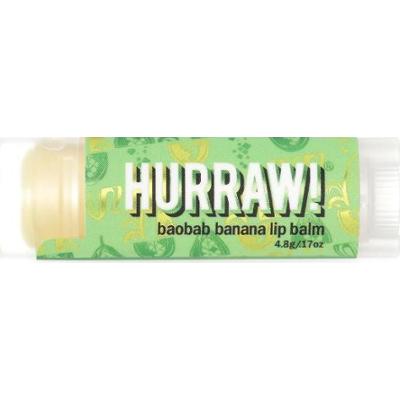 Hurraw! Balsam do ust Banan Baobab 4,30 g