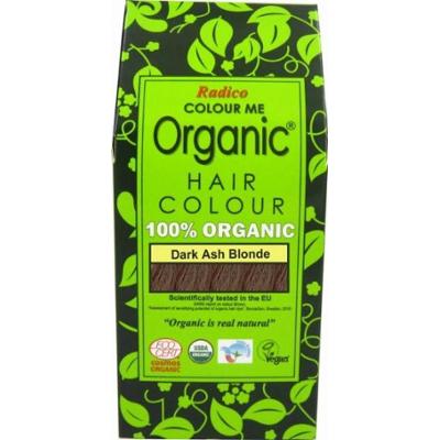 Radico Farba do włosów roślinna w kolorze ciemnego popielatego blondu, 100 g