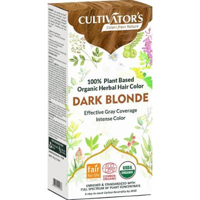 Cultivator's Farba do włosów ziołowa Ciemny blond 100g