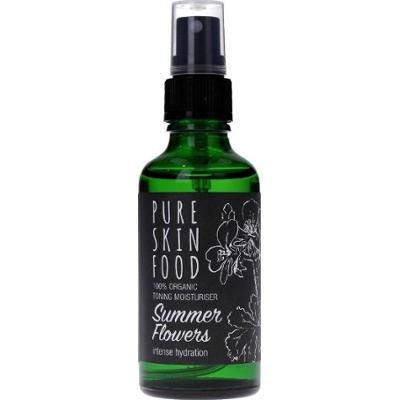 Pure skin food Organiczny tonik nawilżający - Kwiaty lata, 50 ml