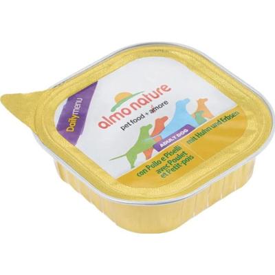 Almo nature Codzienne Menu z Kurczakiem i Groszkiem - 100GR