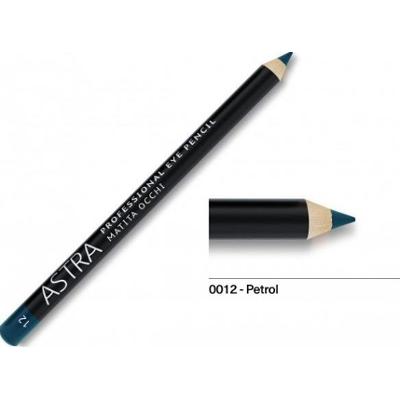 Astra Make-up Profesjonalna, długotrwała kredka do oczu kolor 12 Petrol 1,1 g