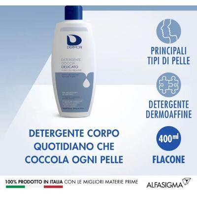 Alfasigma spa DERMON PŁYN DO CZYSZCZENIA PRYSZNICA 400 ml