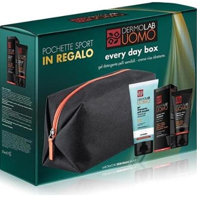 Dermolab Everyday Box, Mężczyzna, Skóra uniwersalna, Krem (kolor), Żel, 3 szt. 1 jednostka