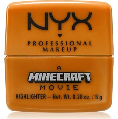 NYX Profesjonalny makijaż A Minecraft Film Rozświetlający Kolor Going Gold 8 g