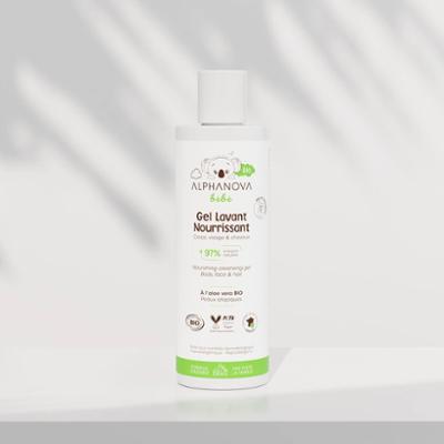 Alphanova Organiczny odżywczy żel do mycia dla dzieci 200 ml