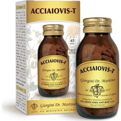 Dr Giorgini Acciaiovis-T 90 G - Tabletki do żucia 500 Mg