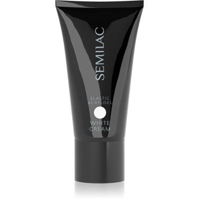 Semilac Acrylgel Elastic Biały żel akrylowy do paznokci kolor biały 30 g
