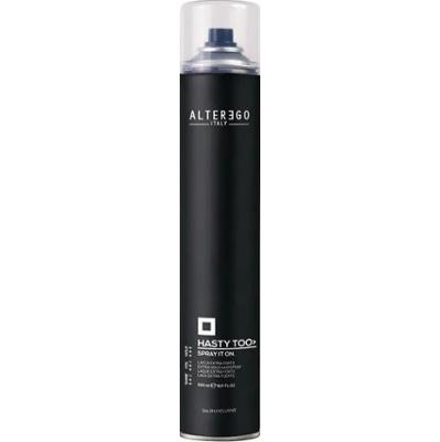 Alter Ego Hasty Too Spray It On Extra Hold - Bardzo mocny lakier do włosów, 500 ml