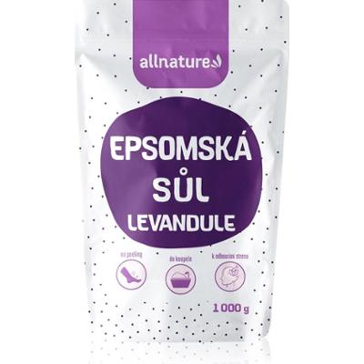 Allnature Sól Epsom Sól do kąpieli Lawenda 1000g