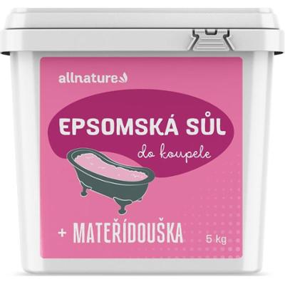 Allnature Sól do kąpieli z serdecznikiem Epsom 5000g