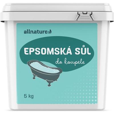 Allnature Sól do kąpieli Epsom 5000 g