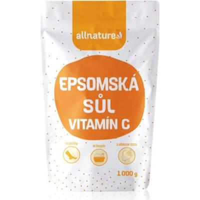 Allnature Sól Epsom + witamina C sól do kąpieli 1000 g
