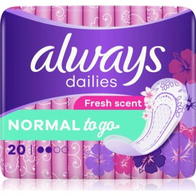 Always Dzienniki Normal To Go Fresh wkładki higieniczne 20 szt