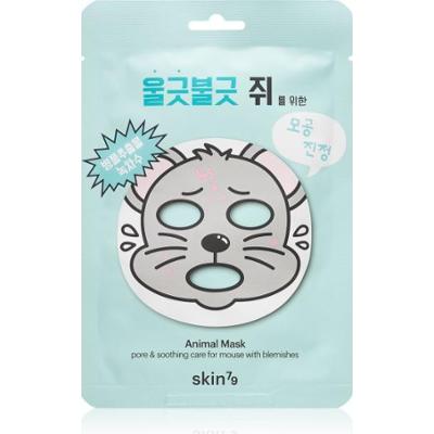Skin79 Maska chusteczkowa Animal For Mouse na niedoskonałości skóry problematycznej i trądzik 23 g