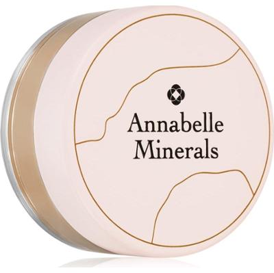 Annabelle Minerals Matowy podkład mineralny w proszku zapewniający matowe wykończenie w kolorze Golden Light 4 g