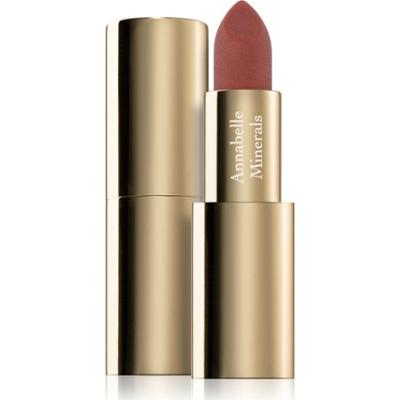 Annabelle Minerals Nawilżająca błyszcząca pomadka do ust w kolorze truskawkowym 3,5 g