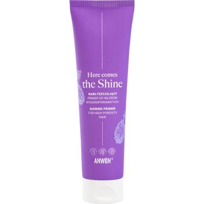 Anwen Here Comes The Shine - Primer nabłyszczający do włosów wysokoporowatych 100ml