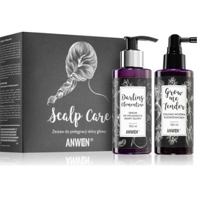 Zestaw do skóry głowy do włosów Anwen, balsam + serum 2 x 150 ml