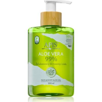 Apis Natural Cosmetics Aloe Vera intensywnie nawilżający żel do twarzy, ciała i włosów 300 ml