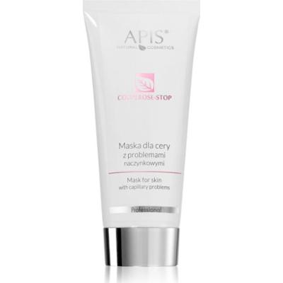 Apis Natural Cosmetics Couperose-Stop delikatna kremowa maska do skóry wrażliwej z tendencją do krzyżowania 200 ml