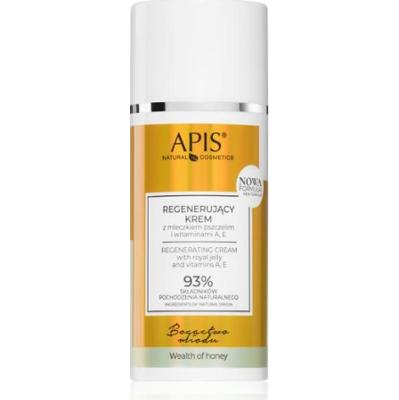 Apis Natural Cosmetics Wealth Of Honey regenerujący krem odżywczy z witaminami A i E 100 ml
