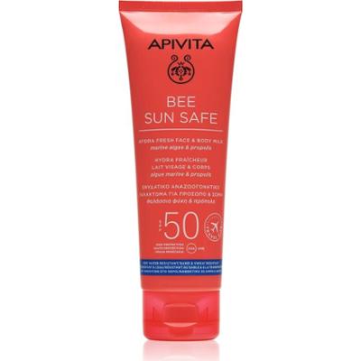 Apivita Hydra chroniąca przed słońcem Bee Fresh Mleczko samoopalające SPF50 do twarzy i ciała SPF 50 100 ml