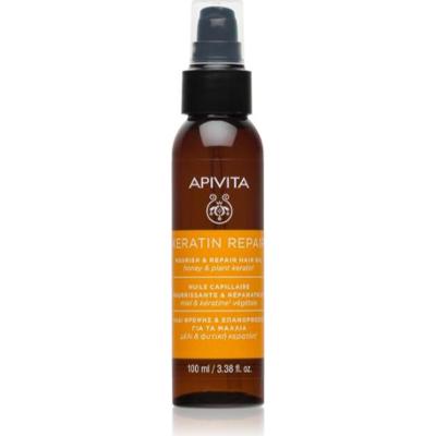 Apivita Keratin Repair Odżywczy i regenerujący olejek do włosów 100Ml