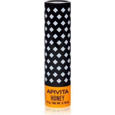 Apivita Balsam do ust regenerujący z miodem (produkt ekologiczny, 100% składników pochodzenia naturalnego) 4,4 g