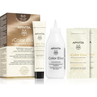 Apivita Farba do włosów My Color Elixir bez amoniaku kolor 9.0 Bardzo Jasny Blond 1 kapsułka.