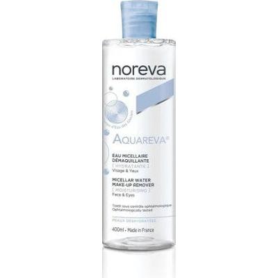 Noreva Aquareva Woda Micelarna Nawilżający Płyn Do Demakijażu Twarzy i Oczu Skóra Odwodniona 400ml